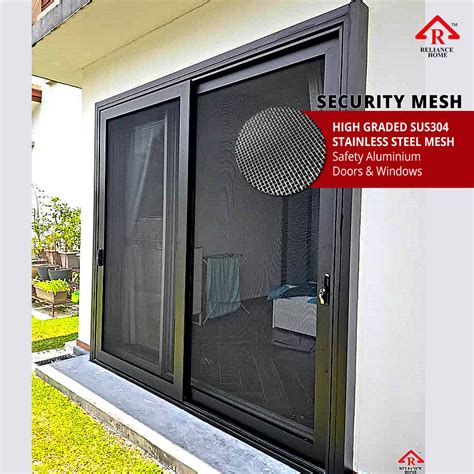 how to replace security door mesh